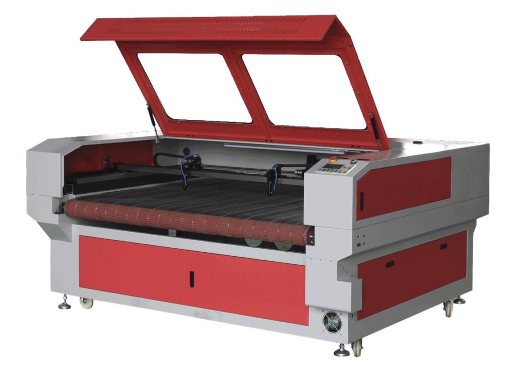 1610 fabric laser cutting machine